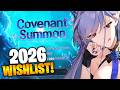 UPDATED WISHLIST 2026! WHO TO PICK FOR YOUR COVENANT SUMMONS! Epic Seven