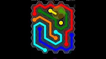 Flow Free Hexes   Rainbow Pack   Level 132