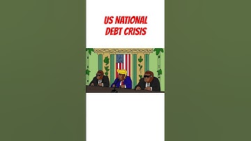 U.S. National Debt Crisis #animation #viral #usa #finance #entertainment #new #news #trump #congress