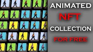 How to Create an Animated NFT Collection | generate 10000 animated NFTs | step by step