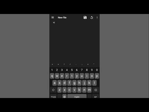 simple html program on Android mobile | hello world program for beginners