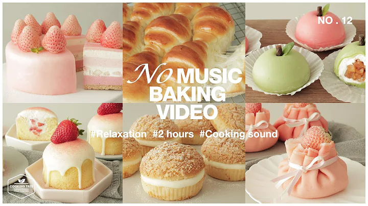 (12) 음악 없는 2시간 베이킹 영상 모음 : 2 hours No Music Baking ASMR Video | Relaxing Sleep Sounds | Cooking tree thumbnail