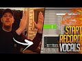 KENNY BEATS -  HOW START RECORD VOCALS IN THE RIGHT WAY  🎙️🔥
