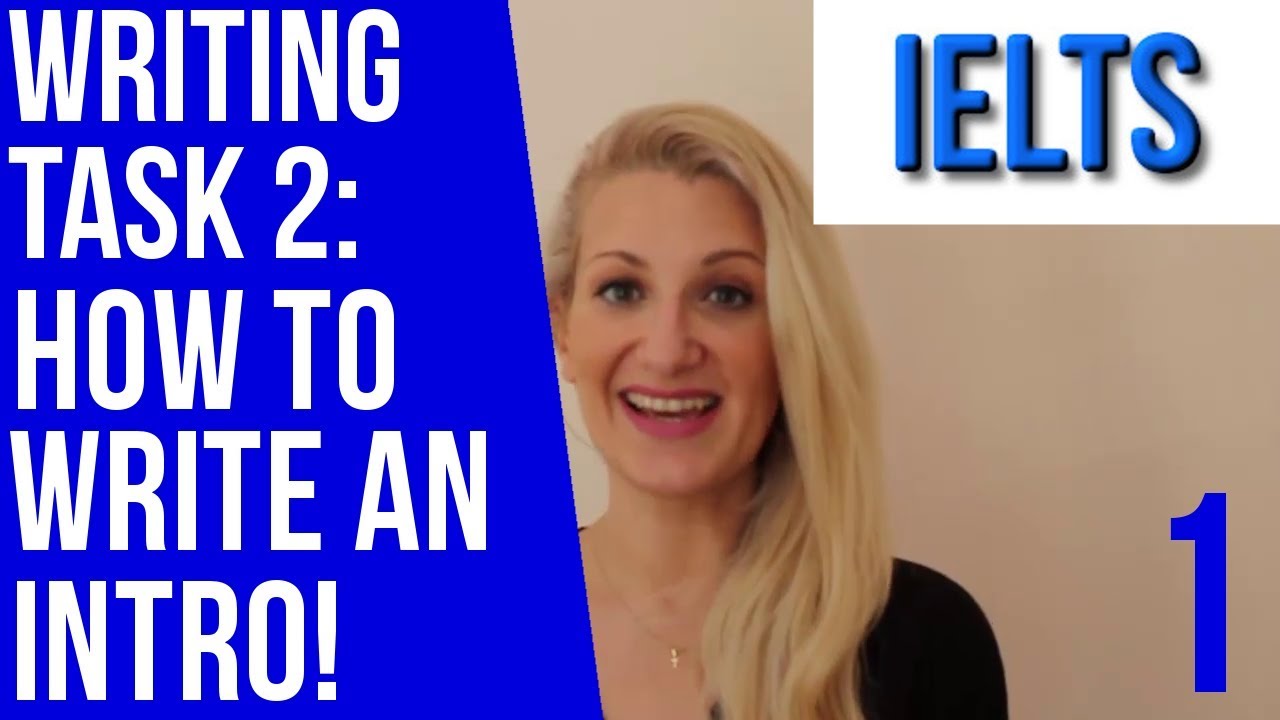 ⁣IELTS WRITING TASK 2: How to write an effective introduction! PART 1