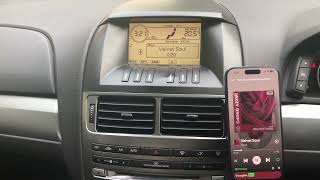 FG Falcon bluetooth streaming with steering wheel controls and on screen display!