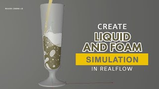 Cinema 4D | Realflow | Create water and Foam Simulation