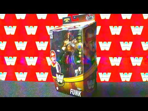 ECW Legend Terry Funk Mattel's Elite Collection Figure Unboxing & Review