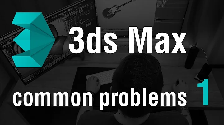 3ds Max Fix 1: can't select objects