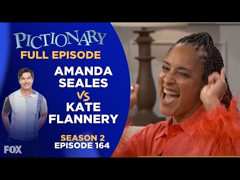 Ep 164. Rare Finds | Pictionary Game Show- Full Episode: Amanda Seales & Kate Flannery