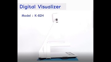 การใช้งานเครื่องฉายภาพ3มิติ รุ่น K-82H ( Digital Visualizer K-82H) ที่มีความละเอียดสูงถึง 8M พิกเซล