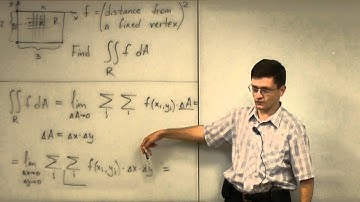 Lecture 2011.08.01 Part 05/7 Reduction of a Double Integral to an Iterated Integral