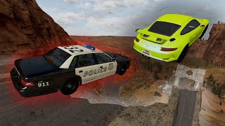 СУМАСШЕДШИЕ ПОЛИЦЕЙСКИЕ ПОГОНИ НА ВЫЖИВАНИЕ! Гоша аварии машин в игре Beamng drive.