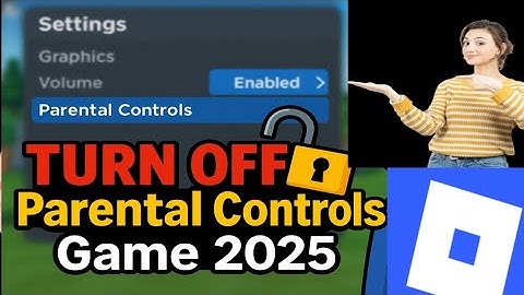 How To Turn Off Parental Controls On Roblox. (Parental Control New Update Guide in 2025)