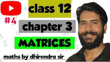 Equality of matrices and example 4 , CHAPTER 3 MATRICES, CLASS 12, NCERT