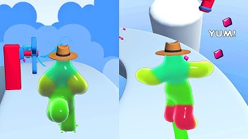 Blob Runner 3D | All Levels Gameplay Android/iOS Gameplay (Level-88) #Shorts