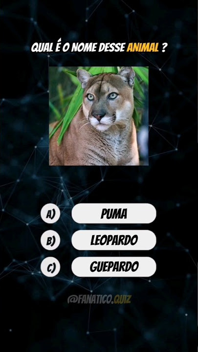 Quiz de animais com perguntas e respostas.#quiz #animais 