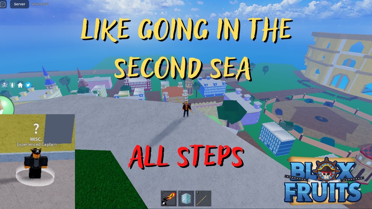 Leveled Up & Ready to Go: Heading to Sea World 2 in Roblox Blox Fruit! 