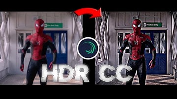 How to make HDR cc sharpen on alight motion |Tutorial