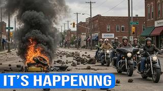 50,000 American Bikers Took Over Dearborn After Leaving Sturgis