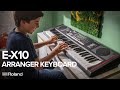 Roland E-X10 61鍵 自動伴奏電子琴 product youtube thumbnail