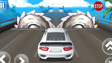 DEADLY RACE #3 Speed Cars Bumps Challenge 3d walkthrough Gameplay Android IOS