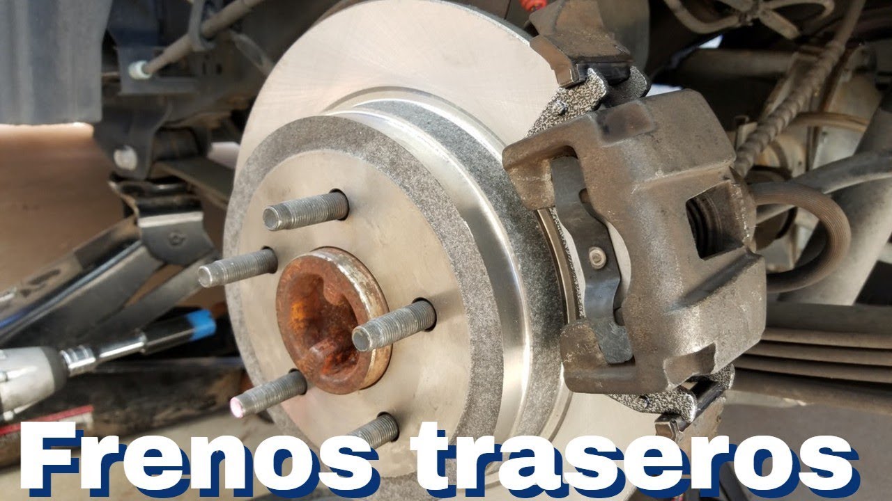 cambiar Frenos traseros pastillas Disco Ford Explorer Trac 2013 Brakes Camioneta - YouTube