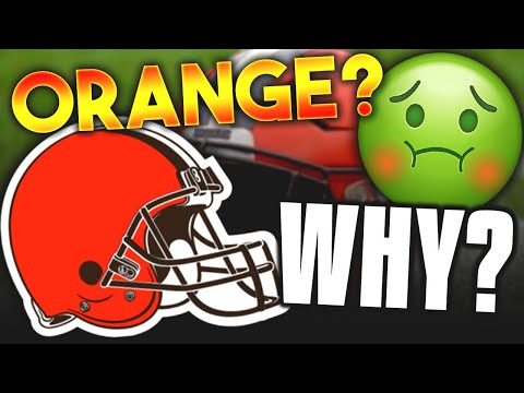 The Cleveland BROWNS Wear Those Ugly ORANGE Helmets for the DUMBEST Reason Ever!