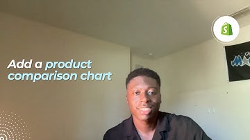 How to Add a Product Comparison Chart | Shopify Tutorial