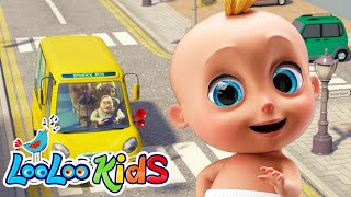 Wheels on The Bus - Let's Have Fun Together | LooLoo Kids Nursery Rhymes Compilation!
