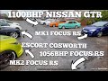 One man's INSANE Car Collection....Escort Cosworth, Nissan Skyline, Focus RS’s, Sierra Cosworth.....