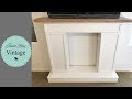 Faux Fireplace Build