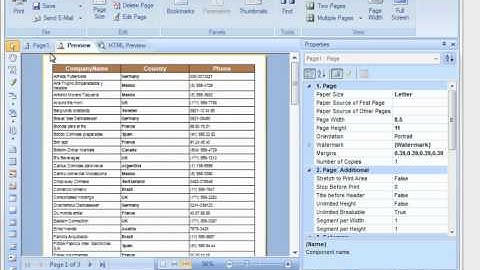 Using Data Sorting in Report - Stimulsoft Reports - [Shot on version 2012.1]
