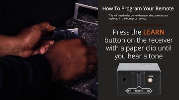 How to pair your Real Fyre on/off remote and gas log set