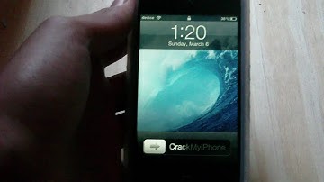 Change the slide to unlock text on iPhone