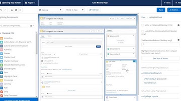 How to modify lightning service console layout