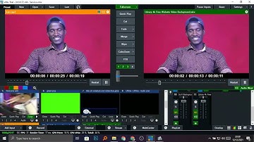 How to use Chroma Key and Green Screen in vMix.