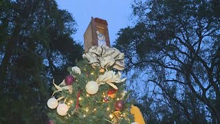 St. Augustine Lighthouse displays Christmas Trees with creative themes
