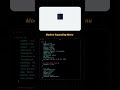 🎨 Modern Expanding Menu | HTML & CSS Animation ✨
