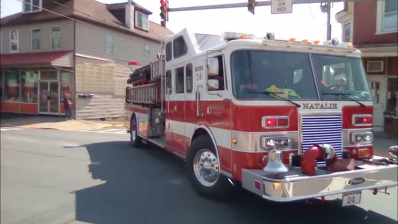 Kulpmont Housing Parade For The New Fire Truck 9/17/2022 YouTube