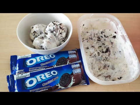 Video: Makanan Penutup Es Krim Dengan Kue Dan Kacang Oreo: Resep Langkah Demi Langkah Dengan Foto