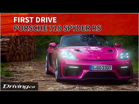 Don’t Weissach your Porsche 718 Spyder RS | First Drive | Driving.ca