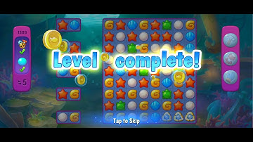 Fishdom Gameplay level 1303 - Fishdom level 1303