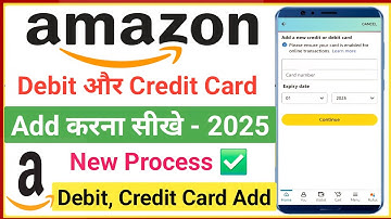 amazon me debit or credit card kaise add kare | amazon mein apna debit card add kaise kare