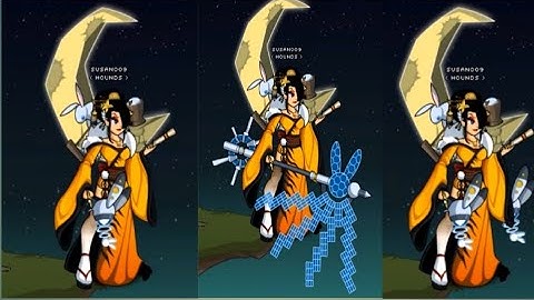 AQWorld getting 4 RARE Lunarian item dropped by Elixir Etokoun in /yokaihunt