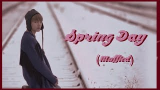 Bts - Spring Day But Youre Underwater Muffled