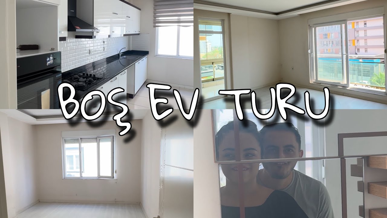 ANTALYA'DA 2. EVİMİZ / BOŞ EV TURU / 150mt EV 🏡 #keşfet #evtaşınma 