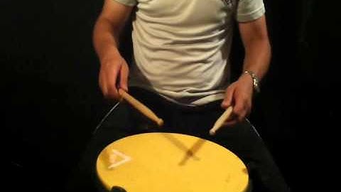 How to play drums - Flam snare rudiment part 2 - free drum lessons  - drum solo