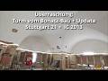 Überraschung: Turm vom Bonatz-Bau + Update Stuttgart 21 Eingang Gitterschale Sonderkelch IC 2013 S21