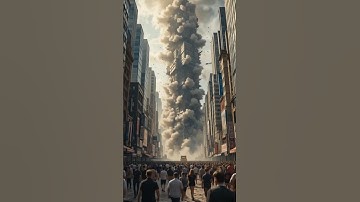 Skyscraper Down: Chaos Unleashed in the Heart of the City #nature #tornado