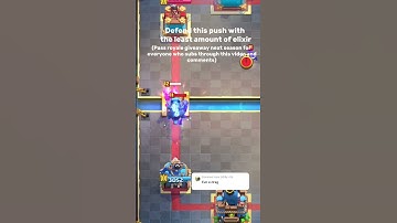 That worked! You’re in first. #cr #clashroyale #passroyale #tryagain #defend #elixir #clash #royale